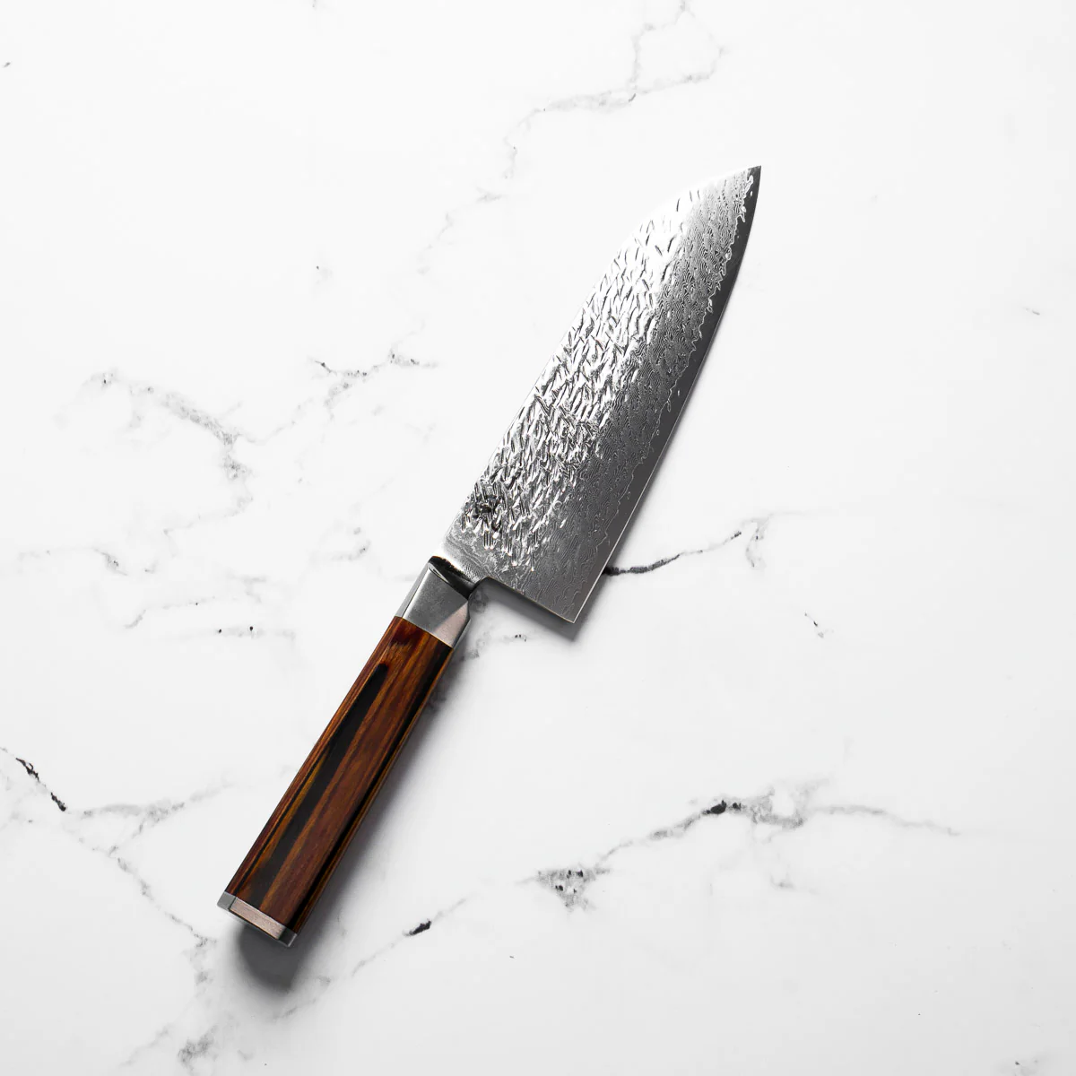 ONO Suzukaze SG2 69 layer Damascus Santoku 180mm - Image 2
