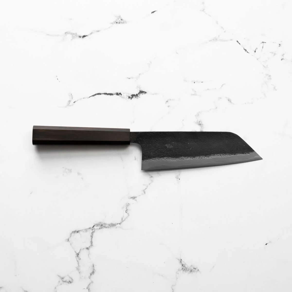 Otsuki Hamono Blue Super Kurouchi Bunka 160mm - Image 4