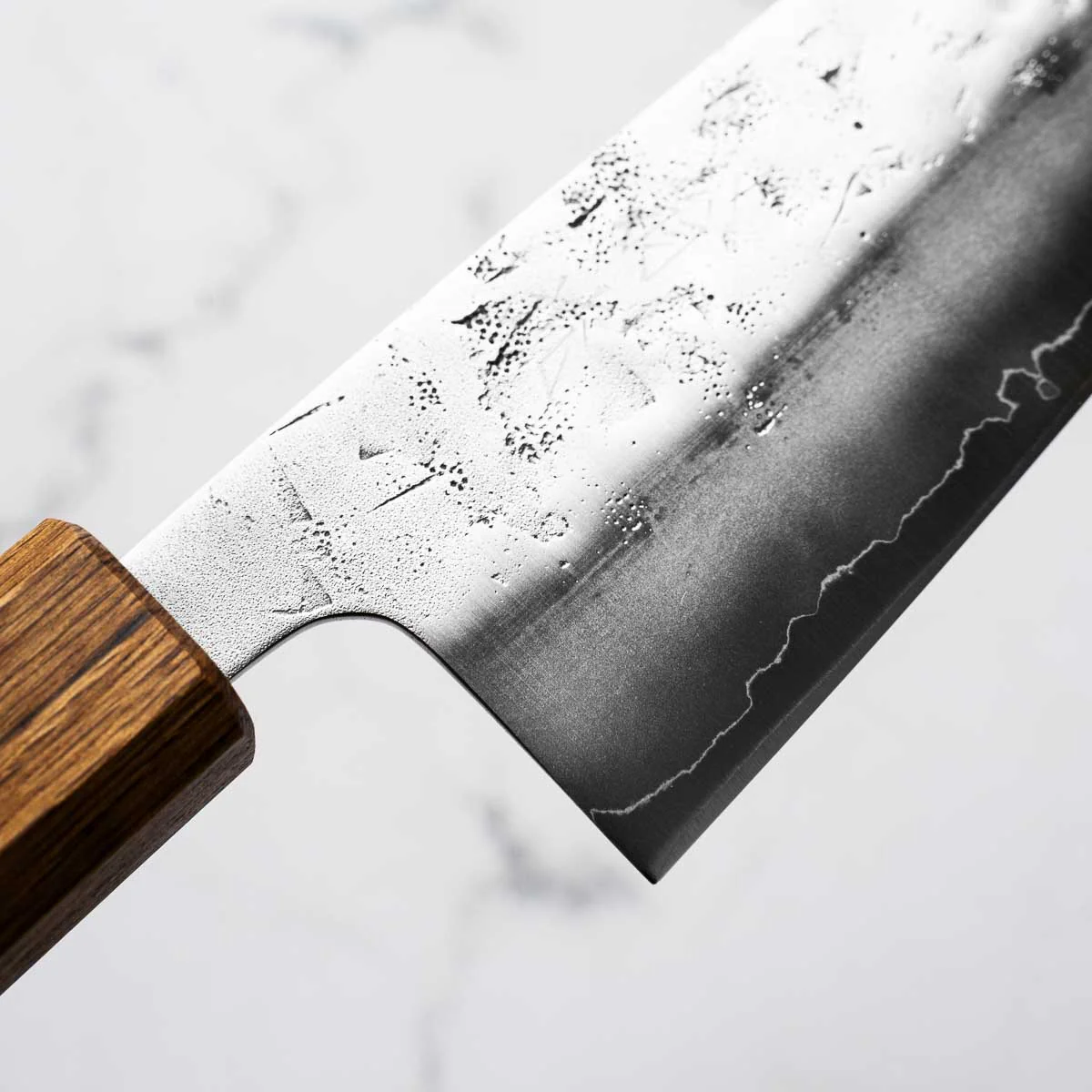 OUL Sakai SLD Nashiji Santoku 165mm - Image 5