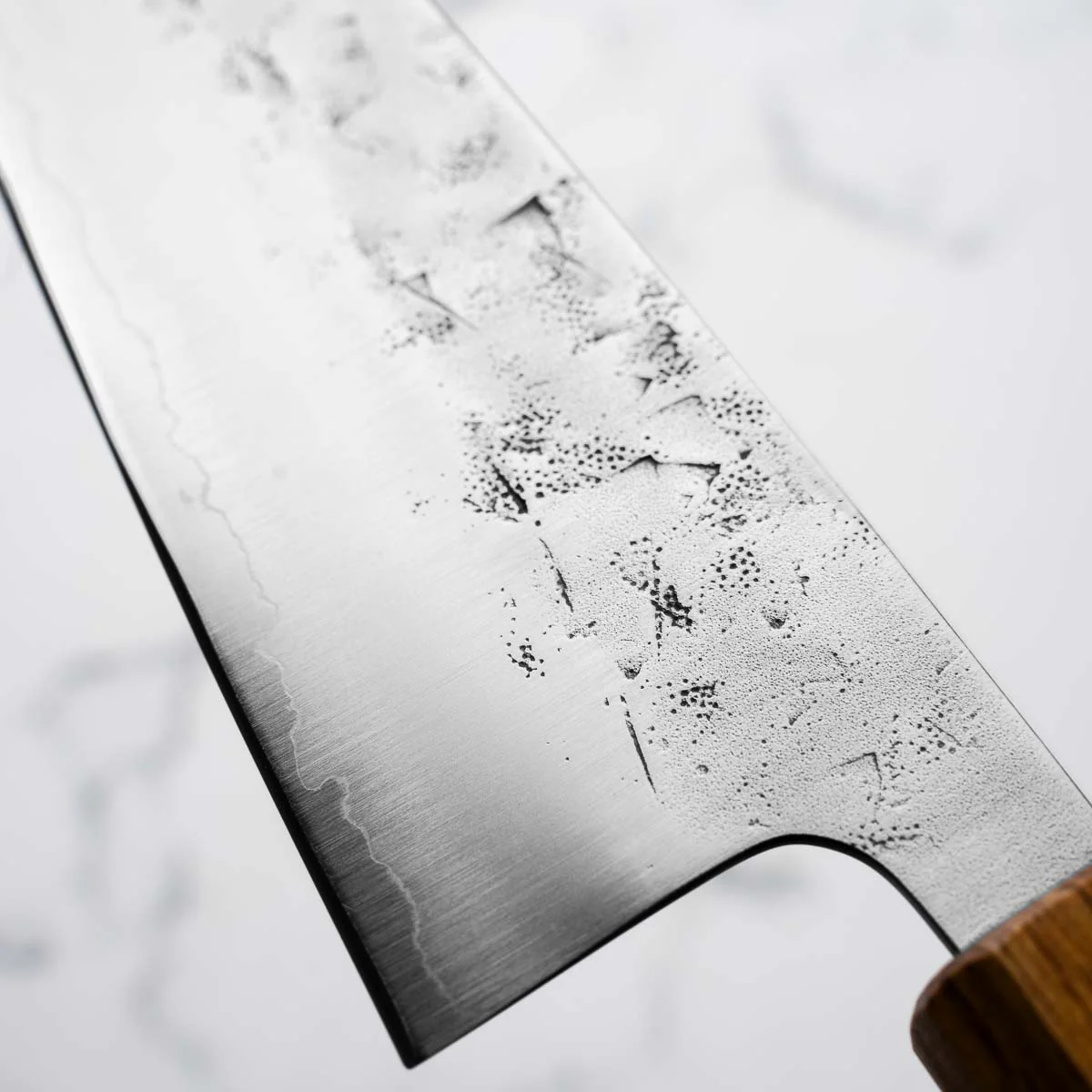OUL Sakai SLD Nashiji Santoku 165mm - Image 6