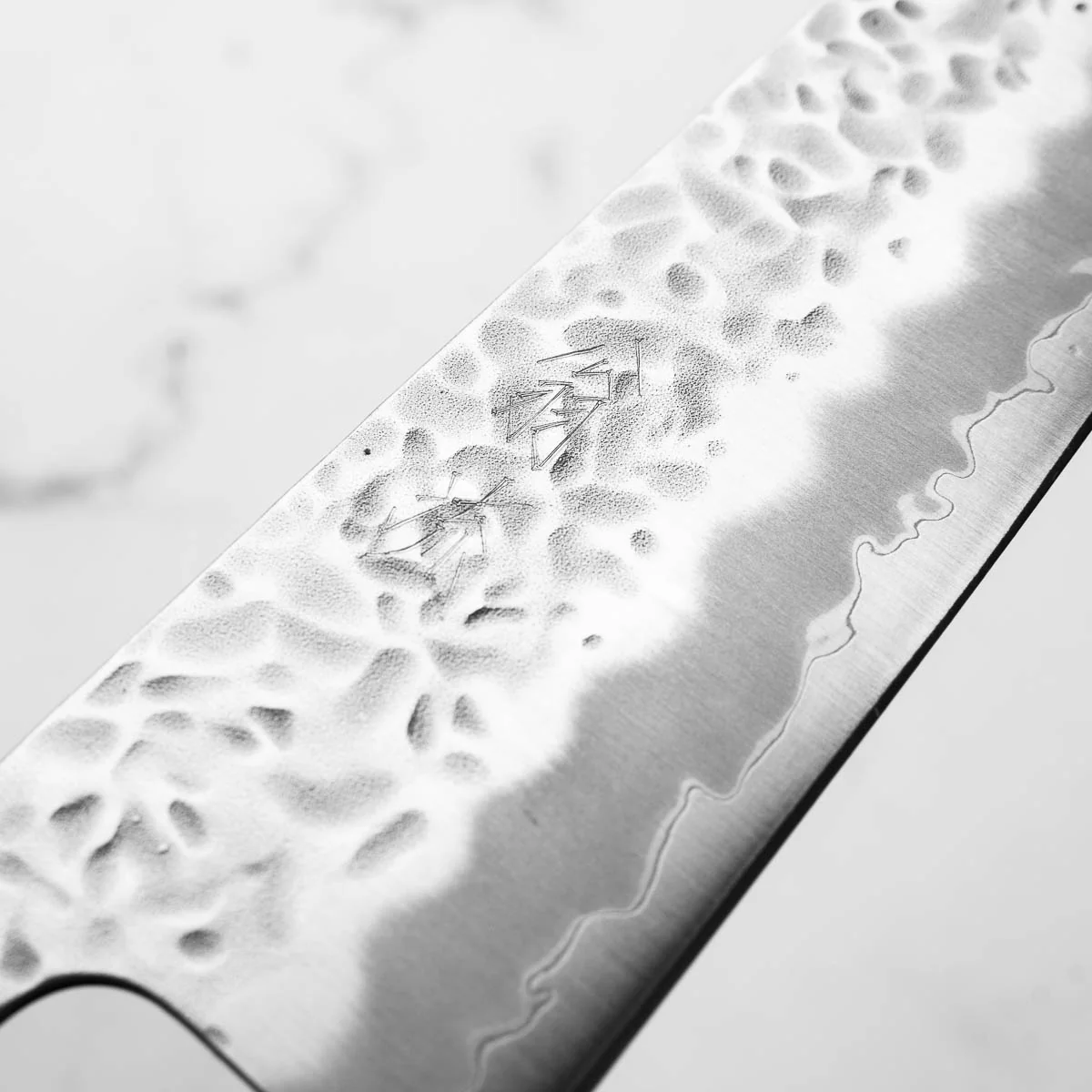 OUL Sakai White 1 Tsuchime Gyuto 240mm - Image 5