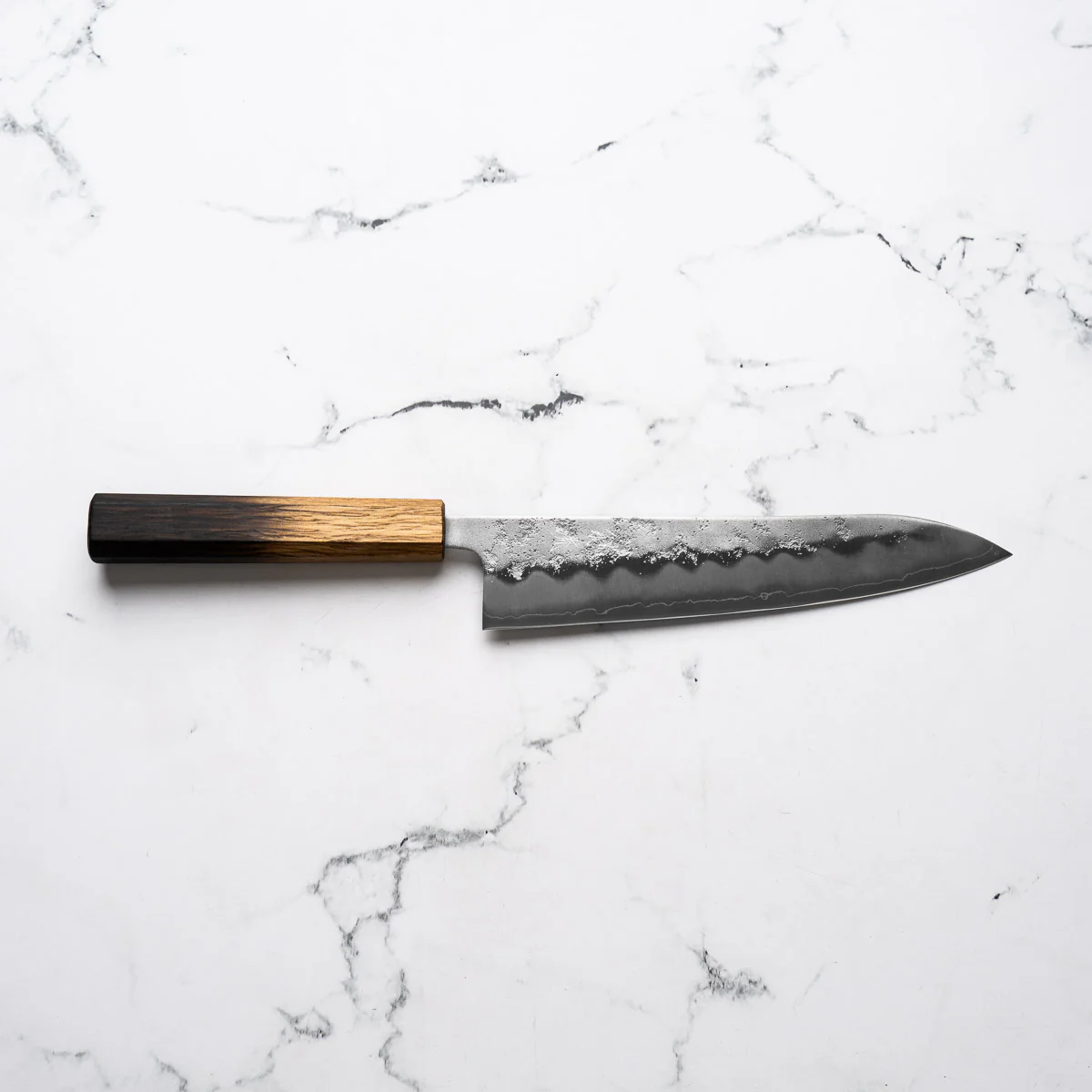 OUL Sakai Ginsan Nashiji Gyuto 210mm - Image 4