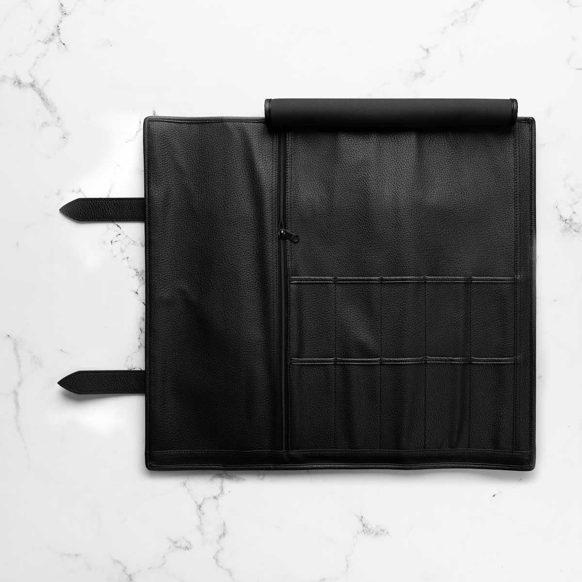 Porter 5 Pocket Genuine Leather Knife Roll - Image 4