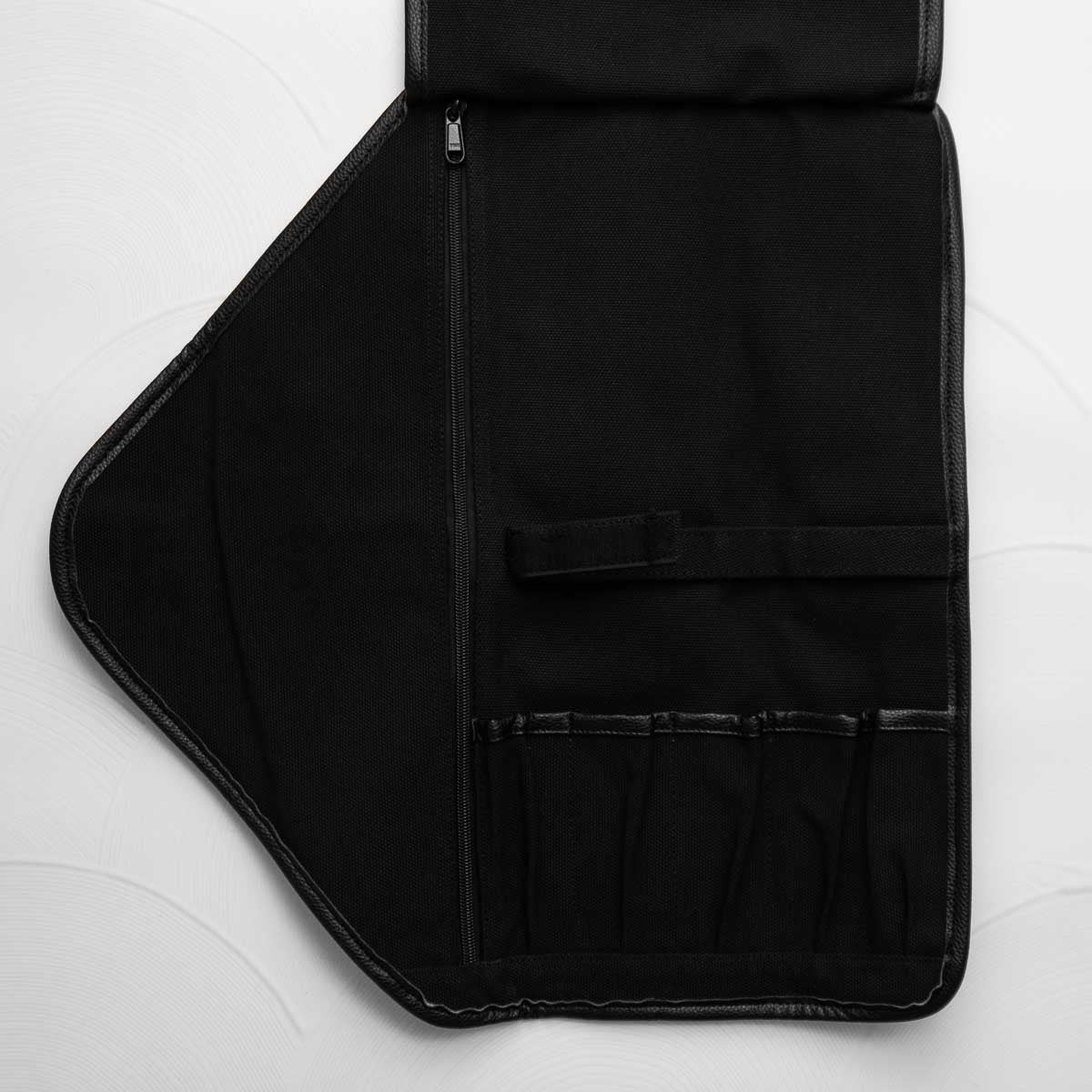 Porter 5 Pocket Waxed Canvas Knife Roll - Image 3