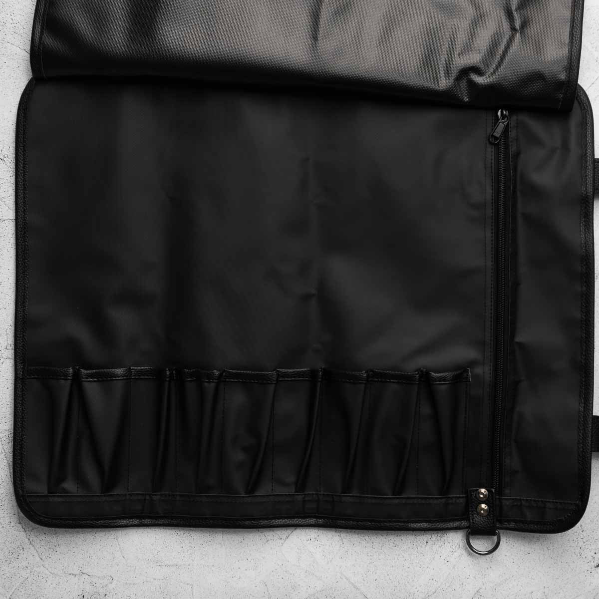 Porter 9 Pocket Polymer Leather Trim Knife Roll - Image 2