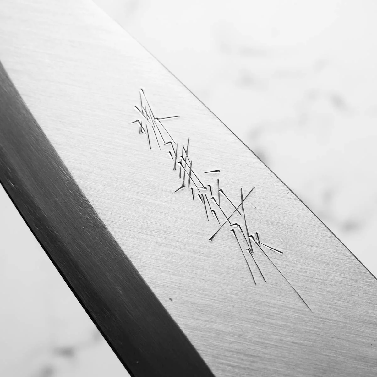 Sakai Kanechika Saku White 3 Deba 180mm - Image 5