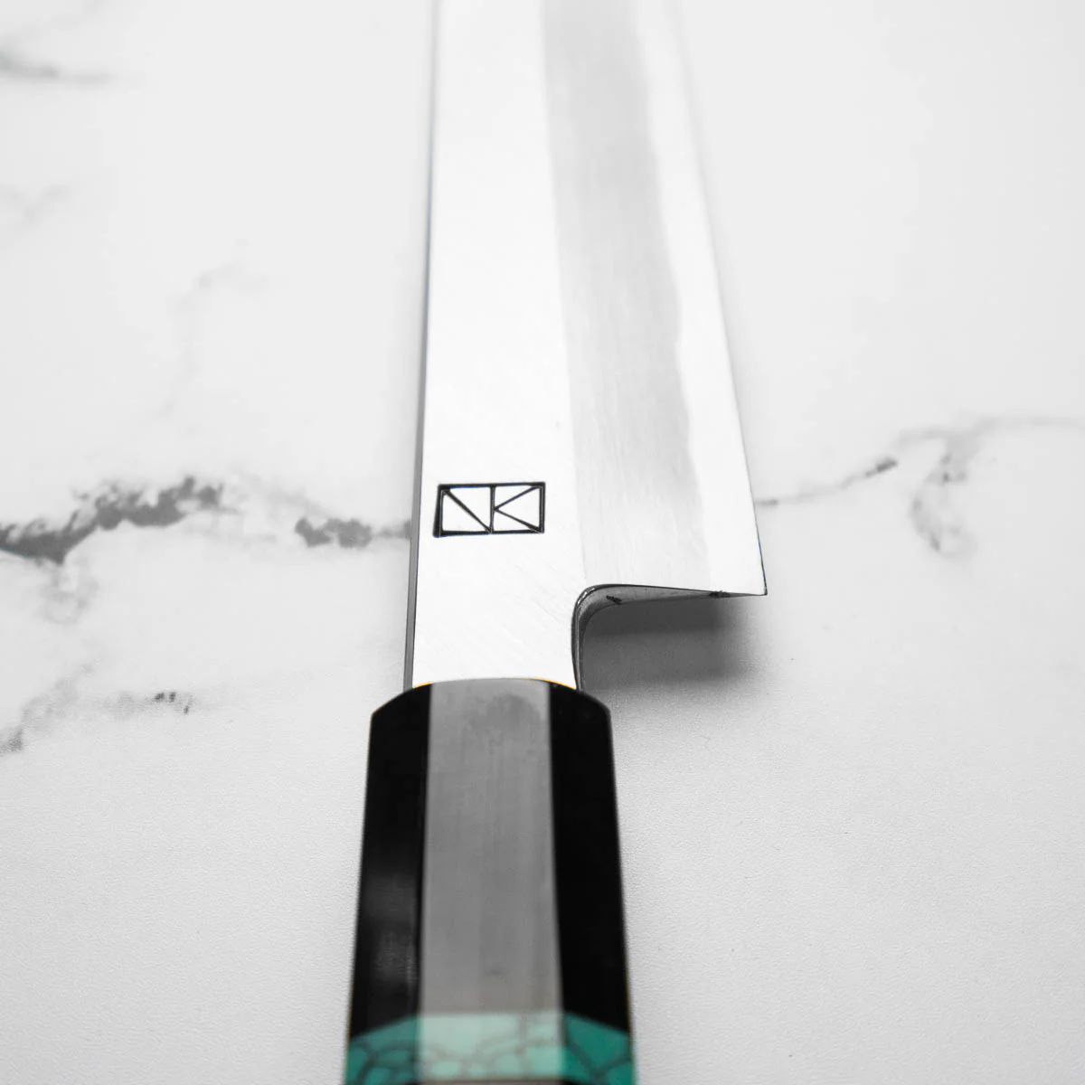 Sakai Kikumori "REN" Blue 1 Kiritsuke Yanagiba 300mm - Image 4