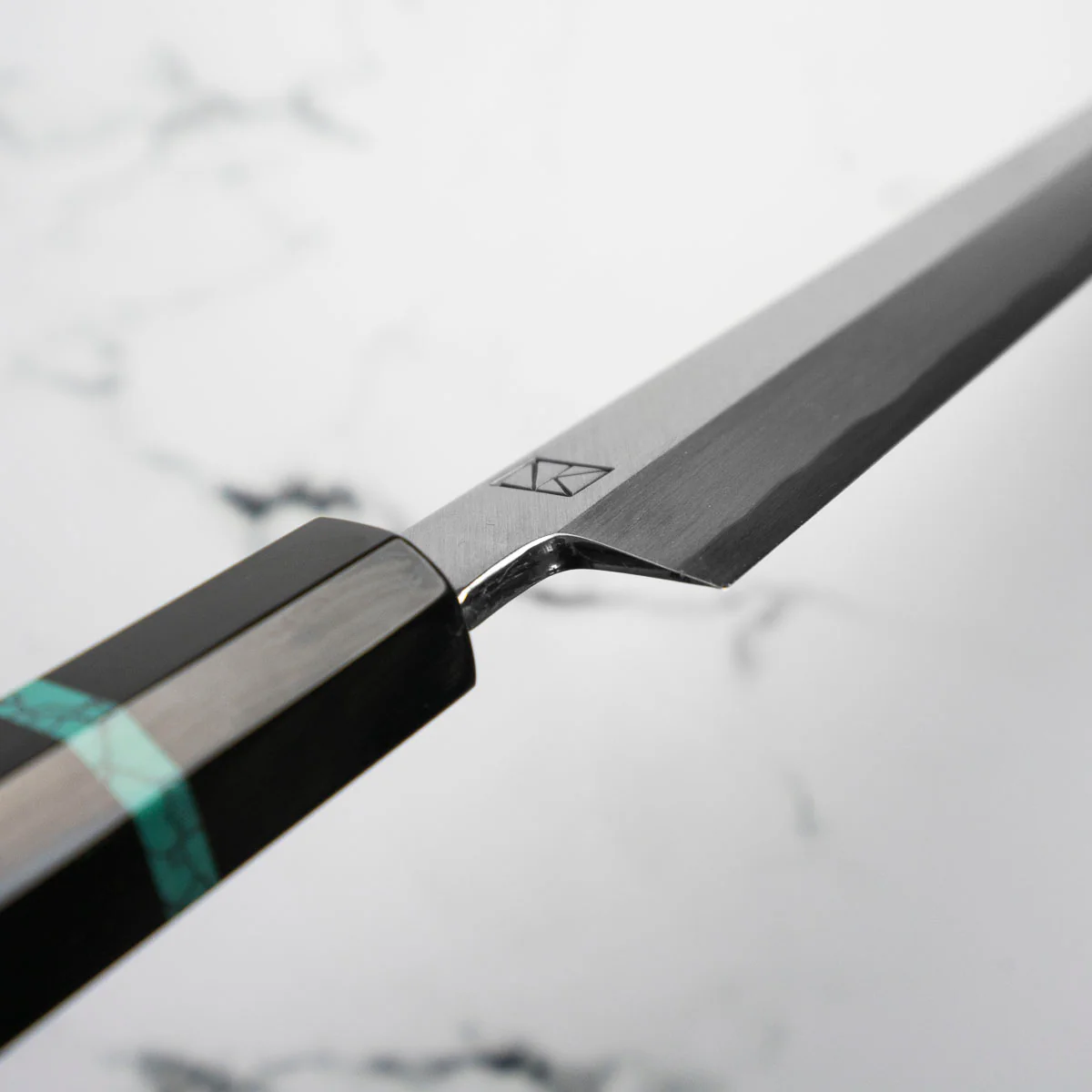 Sakai Kikumori "REN" Blue 1 Kiritsuke Yanagiba 300mm - Image 9