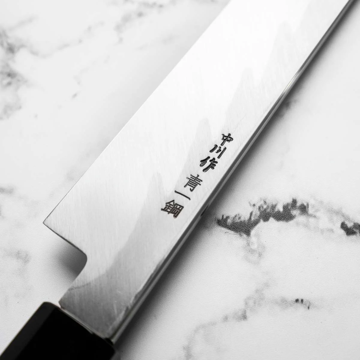 Sakai Kikumori "REN" Blue 1 Sakimaru Yanagiba 300mm - Image 8