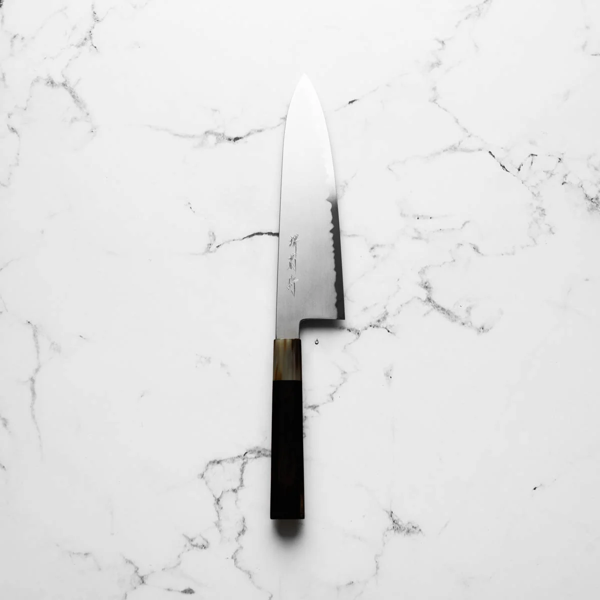 Chef's Edge x Sakai Kikumori Blue 2 Gyuto 225mm - Image 4