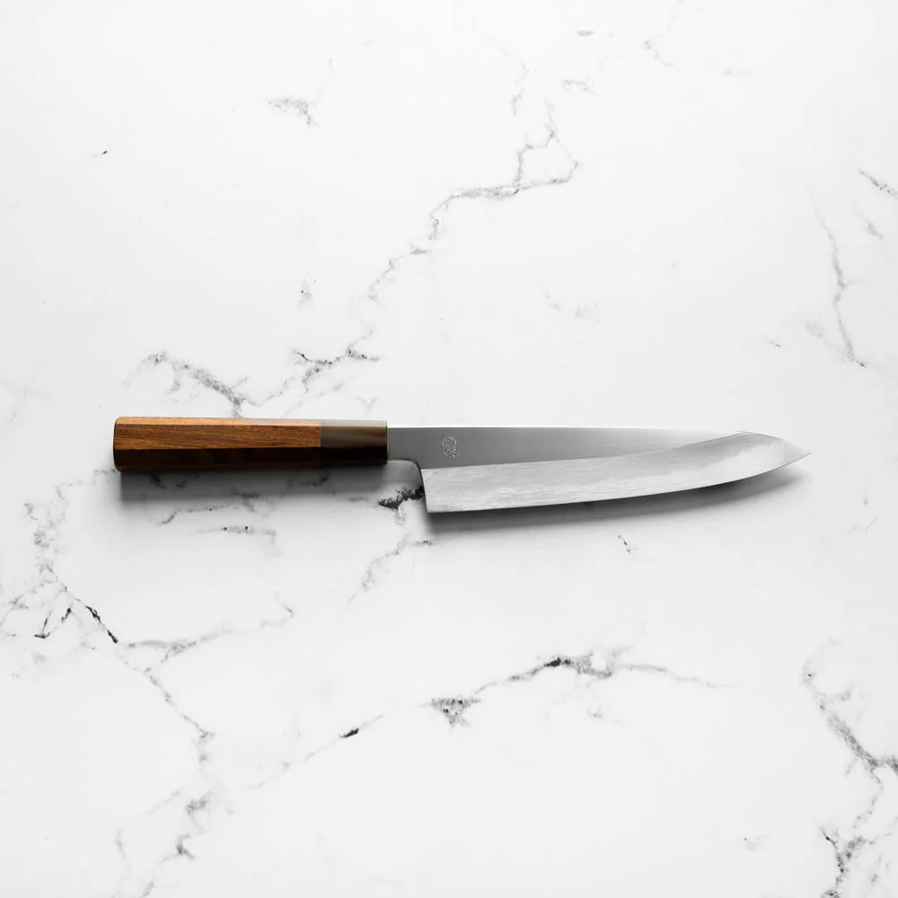 Sakai Kikumori "Choyo" Blue 1 Gyuto 210mm - Quince - Image 4