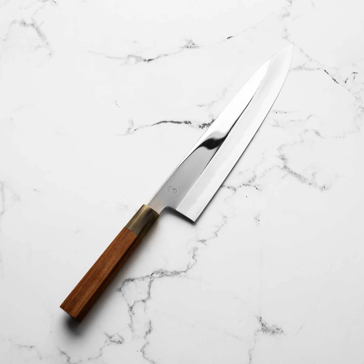 Sakai Kikumori "Choyo" Blue 1 Gyuto 270mm - Quince - Image 2