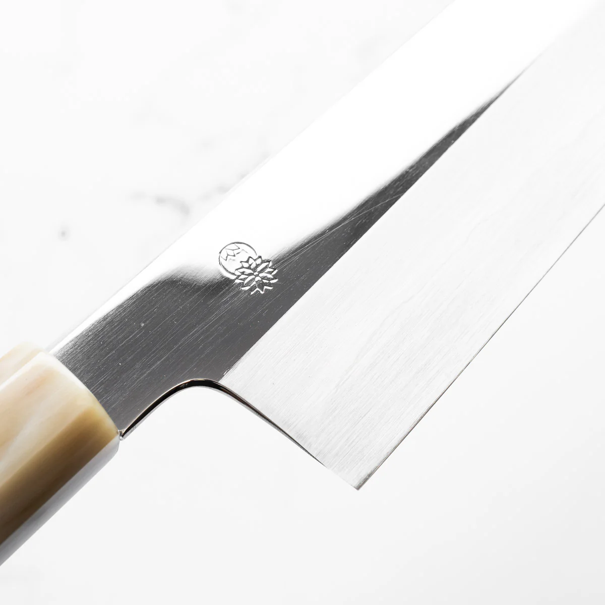 Sakai Kikumori "Choyo" Ginsan Gyuto 240mm - Quince - Image 5