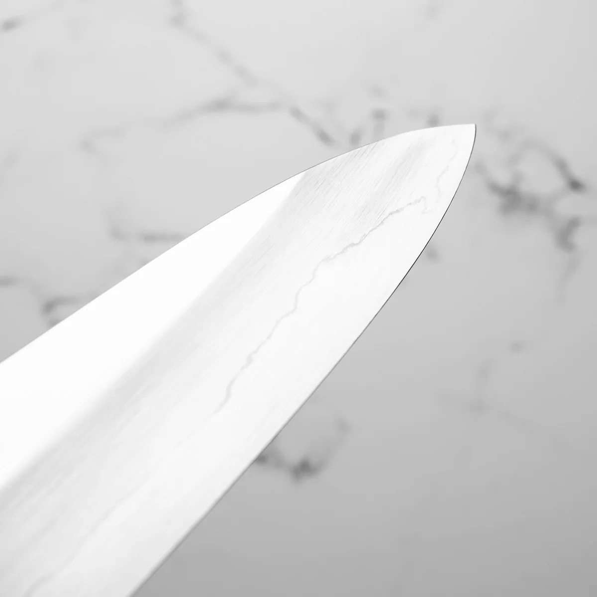 Sakai Kikumori "Choyo" Ginsan Gyuto 240mm - Quince - Image 6
