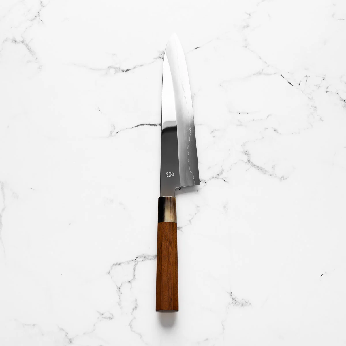 Sakai Kikumori "Choyo" Ginsan Gyuto 270mm - Quince - Image 3
