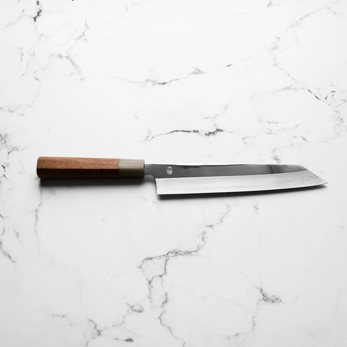 Sakai Kikumori "Choyo" Ginsan Kiritsuke 210mm - Quince - Image 4