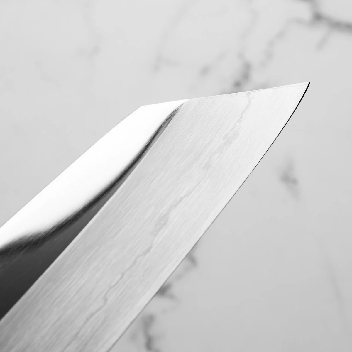 Sakai Kikumori "Choyo" Ginsan Kiritsuke 210mm - Quince - Image 7