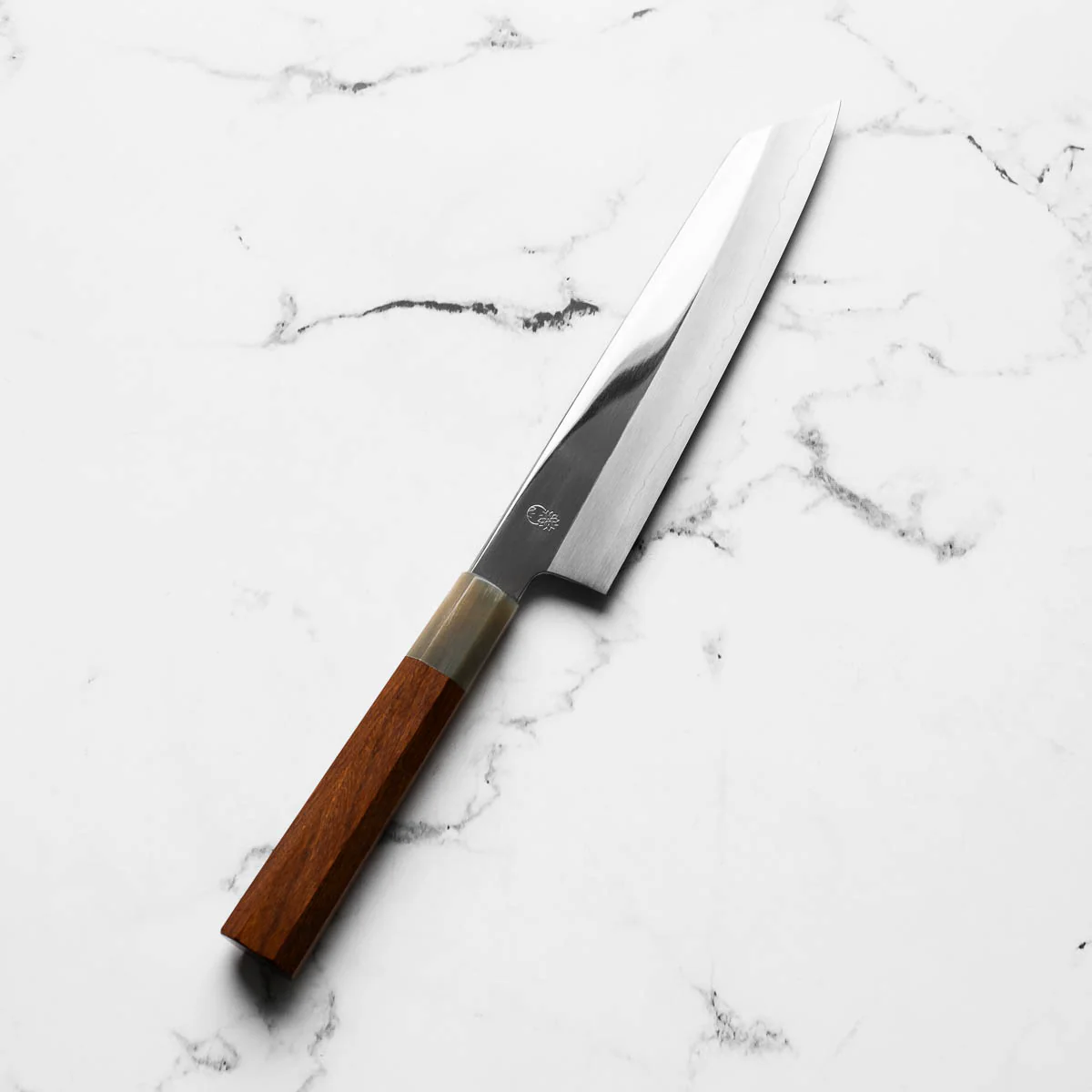 Sakai Kikumori "Choyo" Ginsan Kiritsuke 240mm - Quince - Image 2