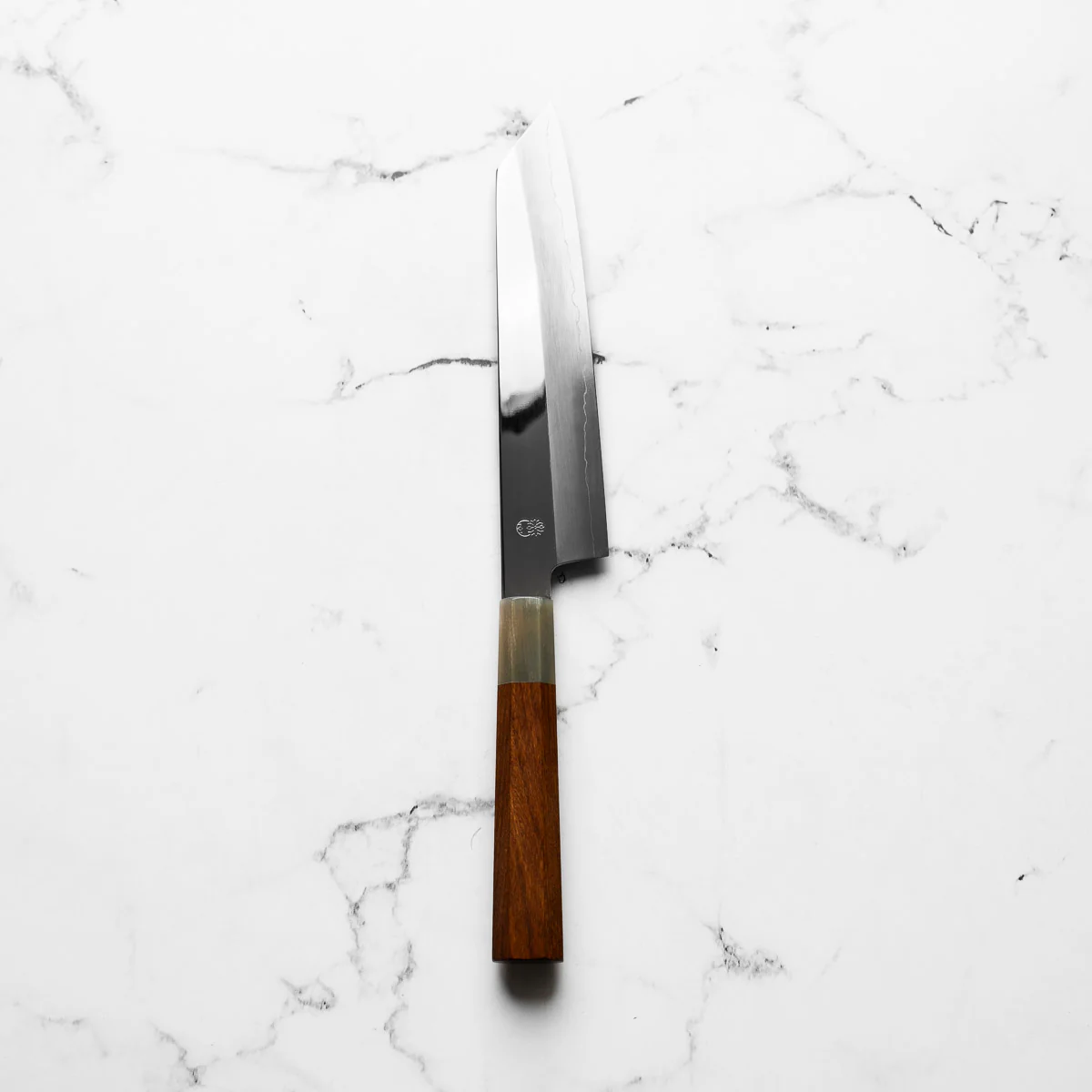Sakai Kikumori "Choyo" Ginsan Kiritsuke 240mm - Quince - Image 3