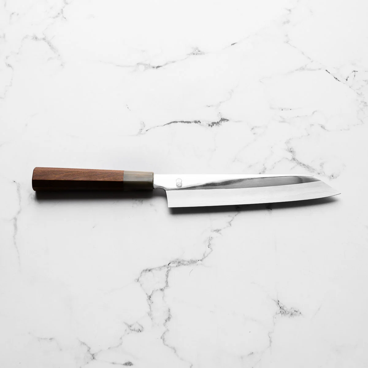 Sakai Kikumori "Choyo" Ginsan Kiritsuke 240mm - Quince - Image 4