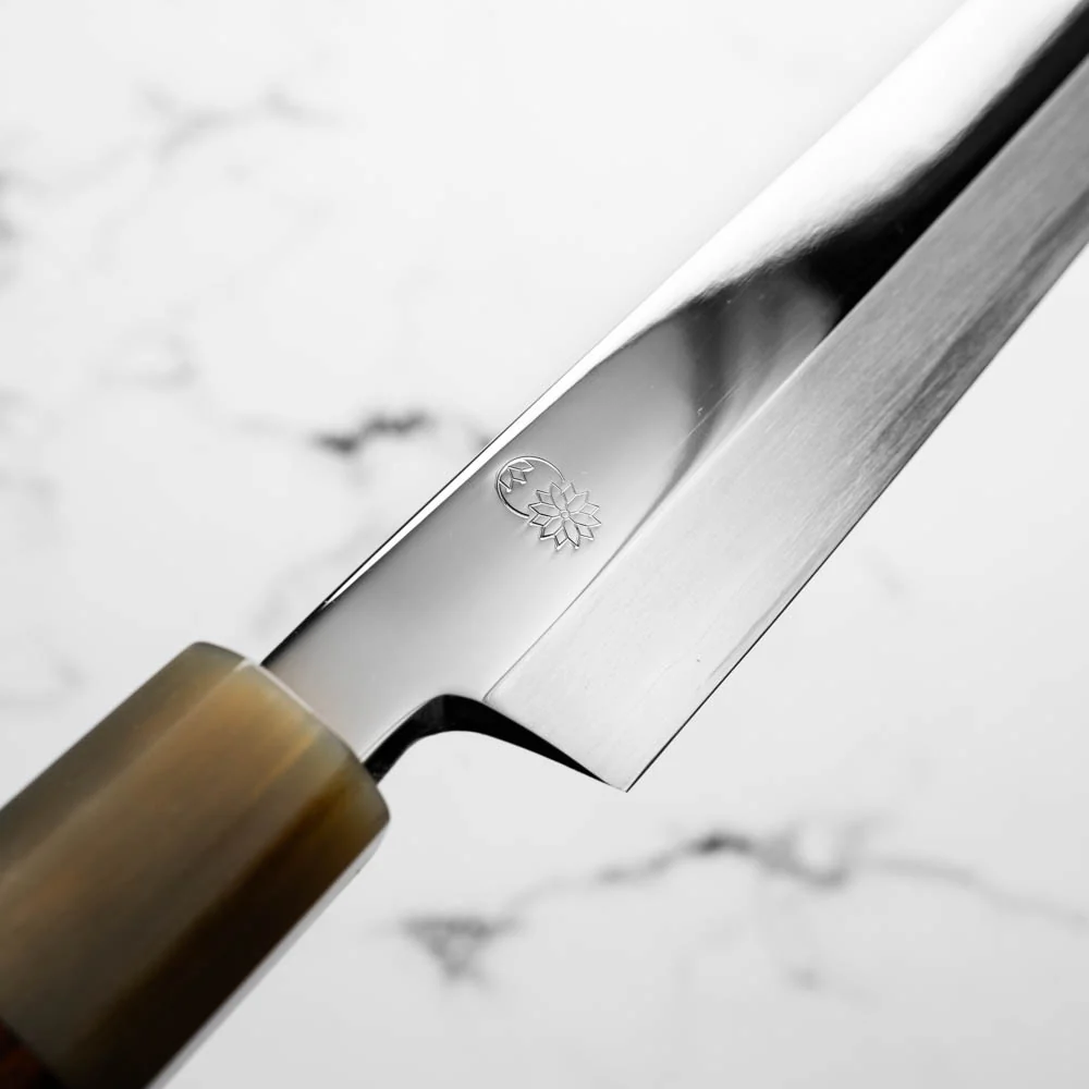 Sakai Kikumori "Choyo" Ginsan Sakimaru Takohiki 300mm - Quince - Image 5