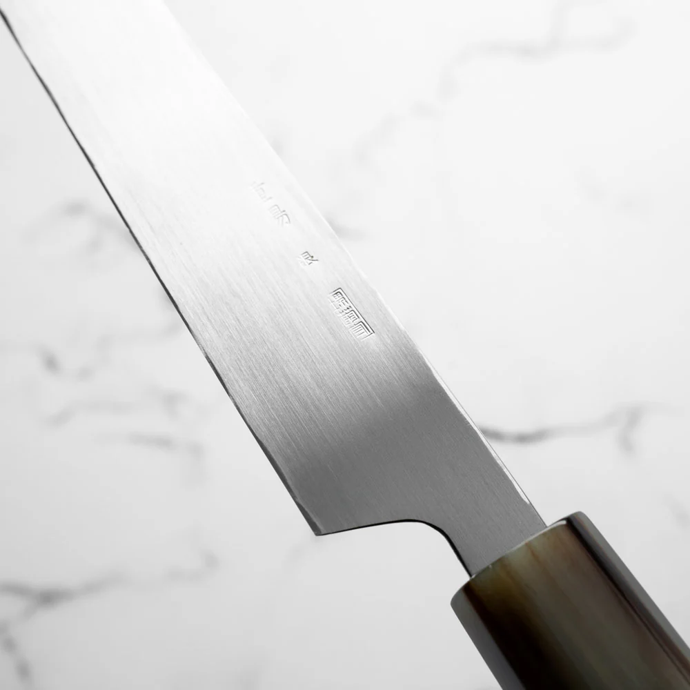 Sakai Kikumori "Choyo" Ginsan Sakimaru Takohiki 300mm - Quince - Image 6