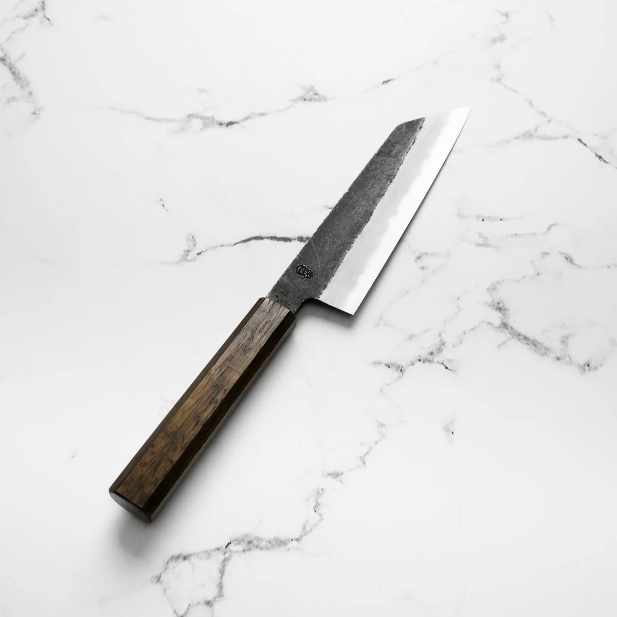 Sakai Kikumori "Kikuzuki Kuro" Bunka 180mm - Image 4