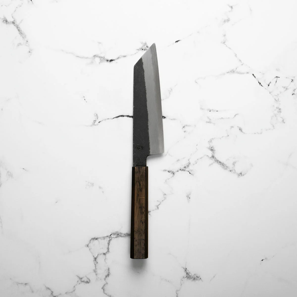 Sakai Kikumori "Kikuzuki Kuro" Bunka 180mm - Image 5