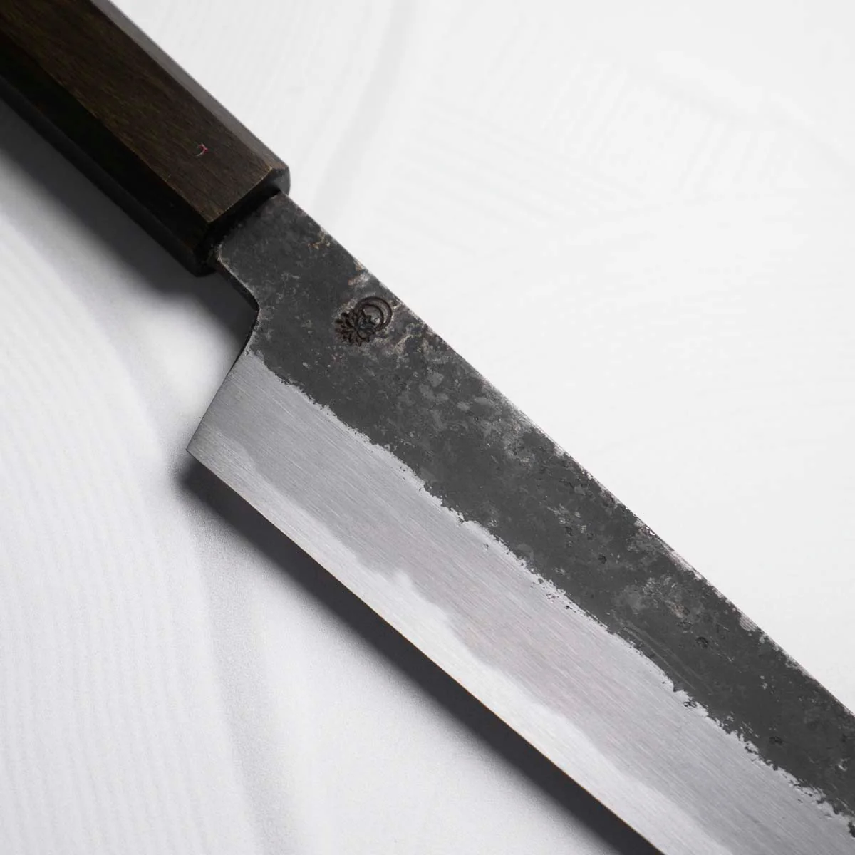 Sakai Kikumori "Kikuzuki Kuro" Gyuto 210mm - Image 8