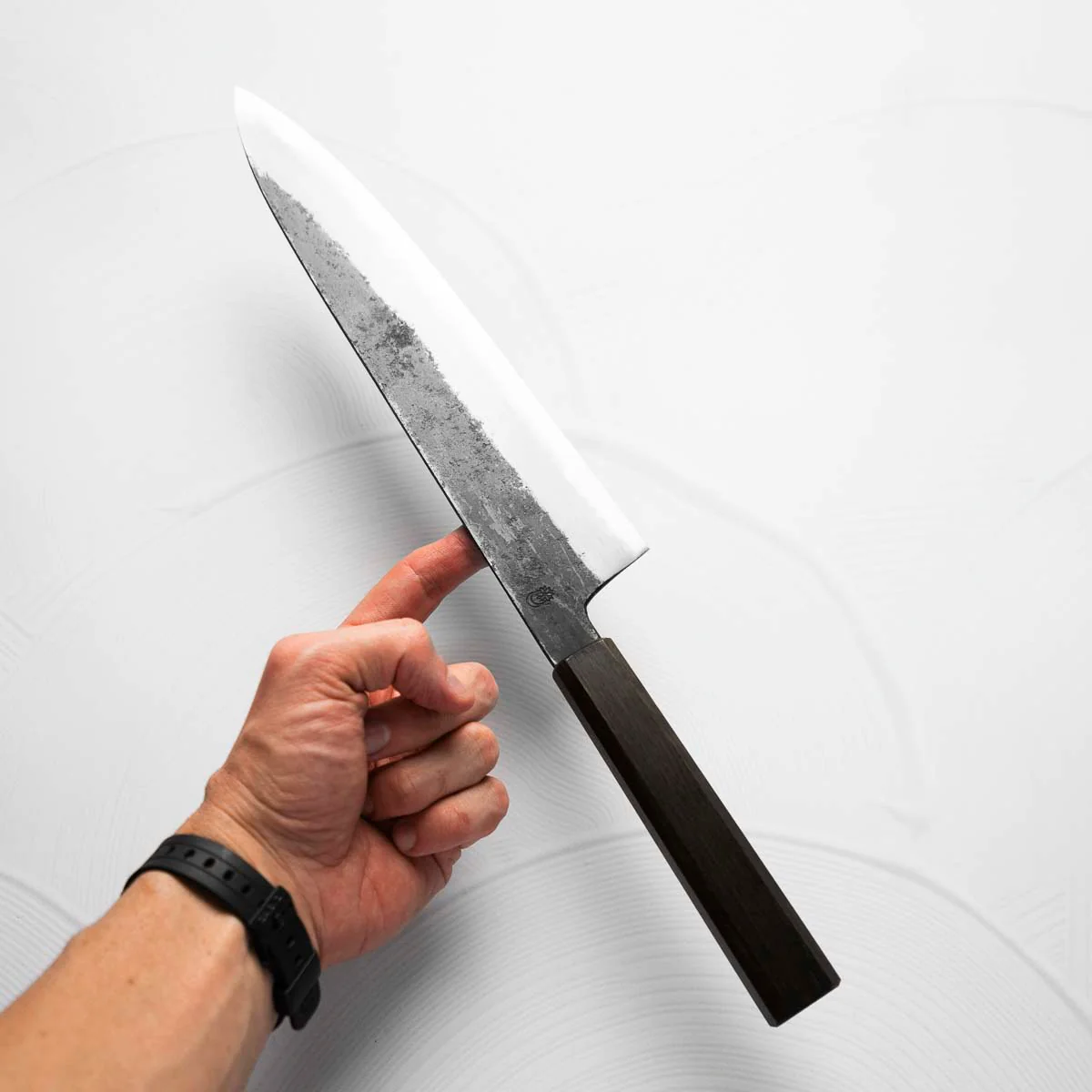 Sakai Kikumori "Kikuzuki Kuro" Gyuto 270mm - Image 5
