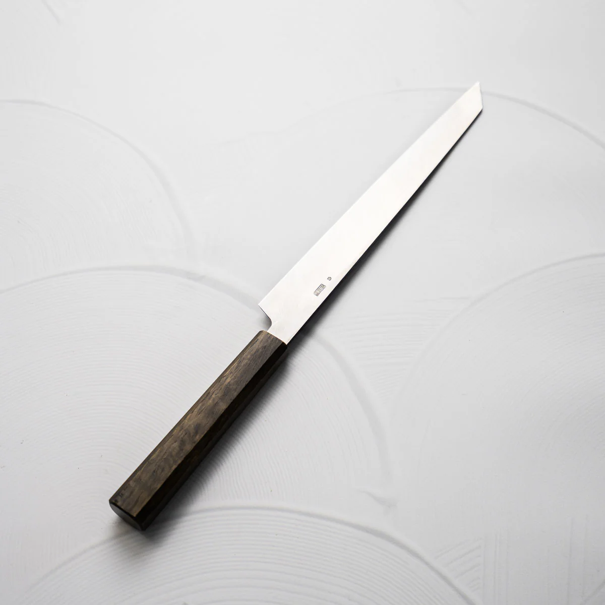 Sakai Kikumori "Kikuzuki Kuro" Kiritsuke Yanagiba 270mm - Image 5