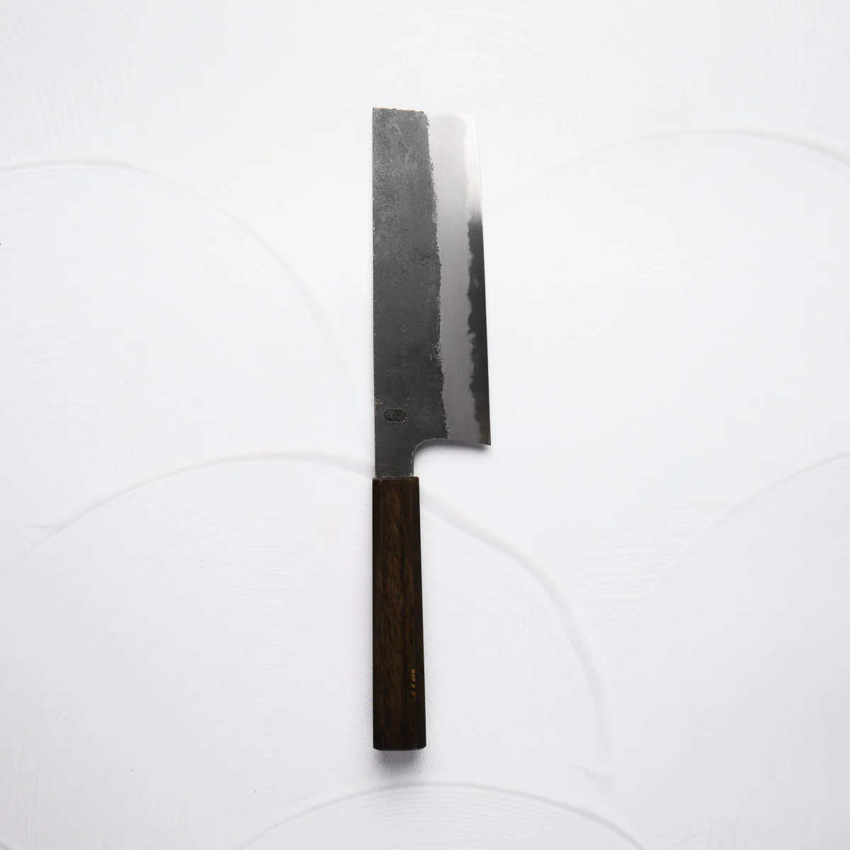 Sakai Kikumori "Kikuzuki Kuro" Nakiri 180mm - Image 5