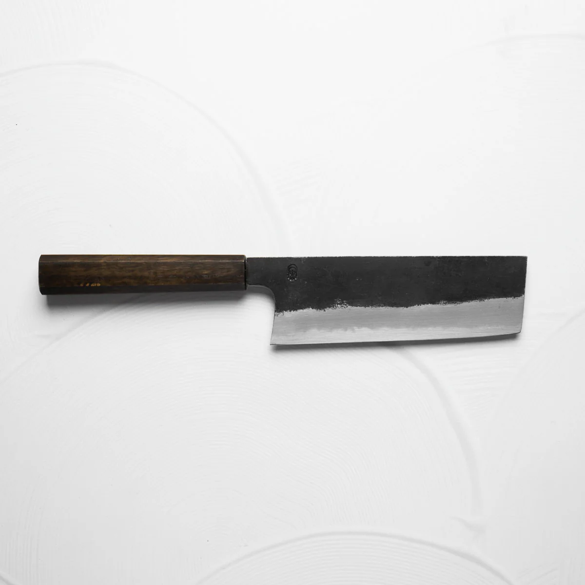 Sakai Kikumori "Kikuzuki Kuro" Nakiri 180mm - Image 6