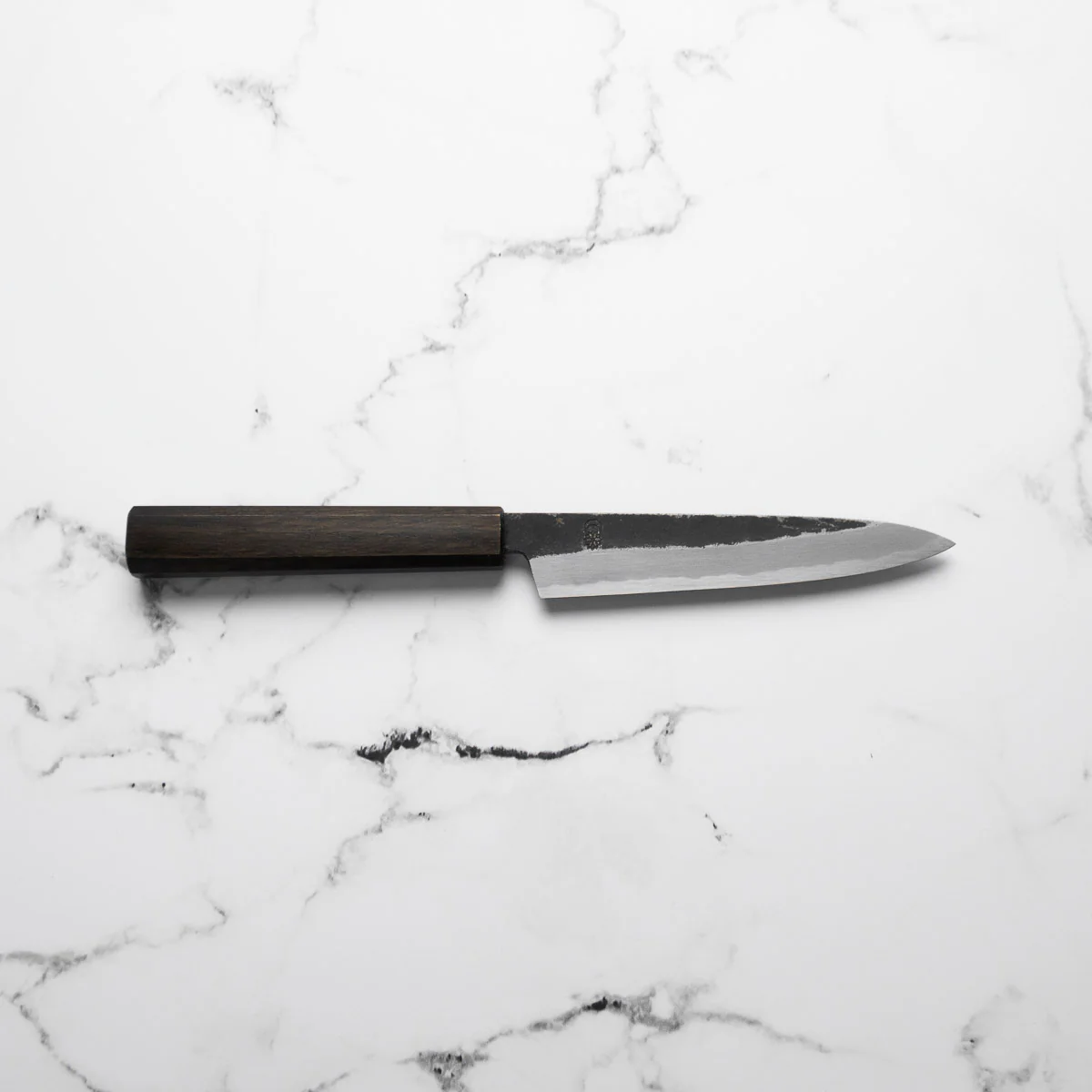 Sakai Kikumori "Kikuzuki Kuro" Petty 150mm - Image 6