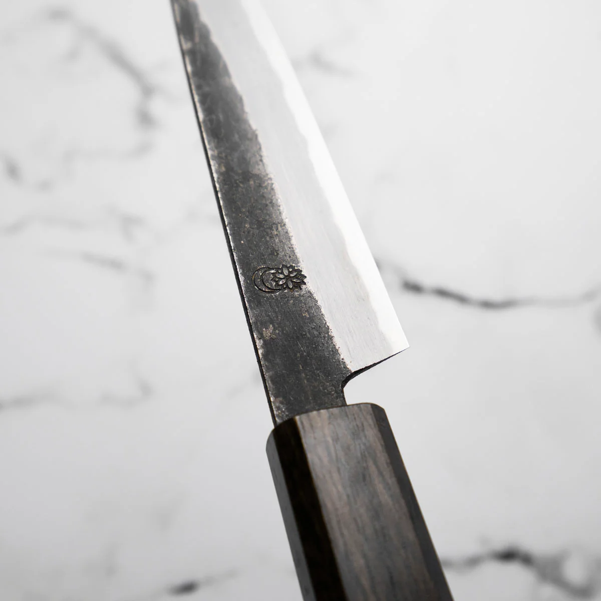 Sakai Kikumori "Kikuzuki Kuro" Petty 150mm - Image 7