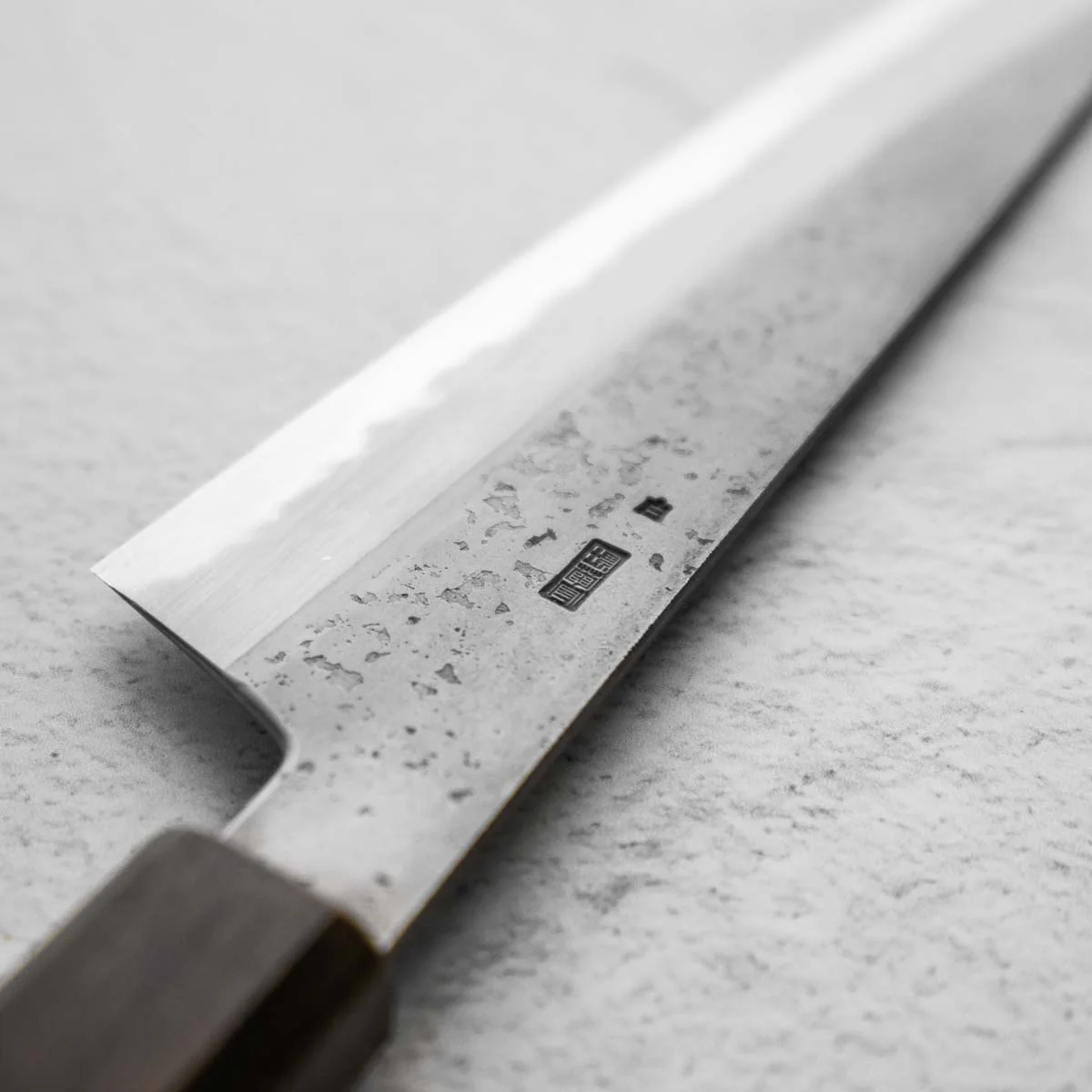 Sakai Kikumori "Kikuzuki Rin" Gyuto 240mm - Image 7