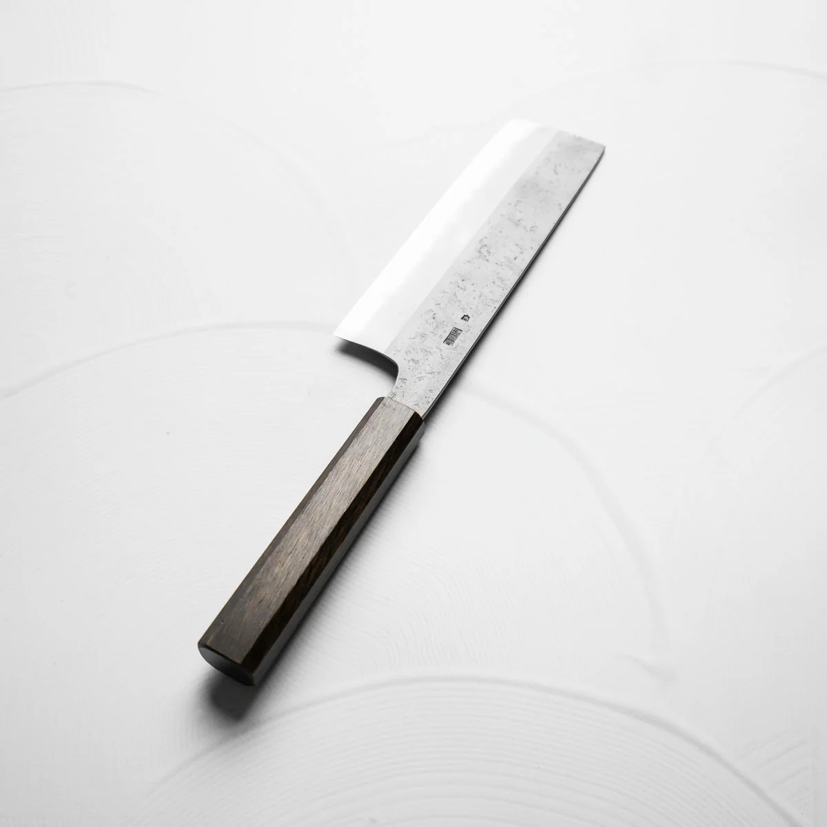 Sakai Kikumori "Kikuzuki Rin" Nakiri 180mm - Image 6