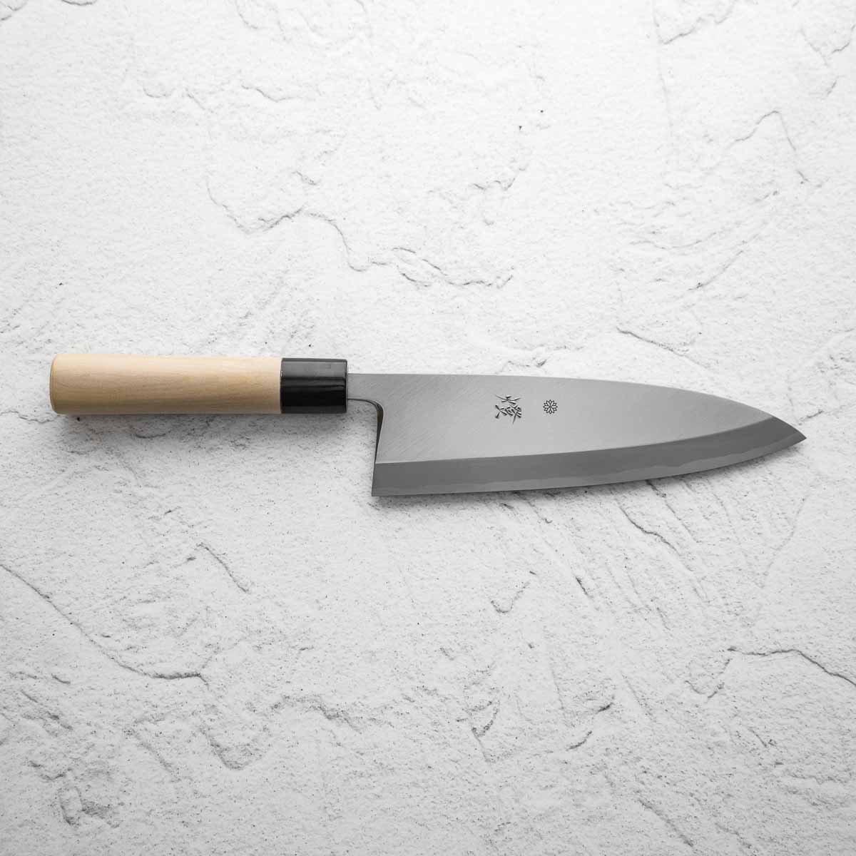 Sakai Kikumori Tomoshibi Deba 210mm - Image 6