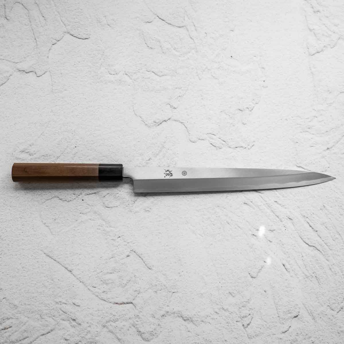 Sakai Kikumori Tomoshibi Yanagiba 270mm - Image 4