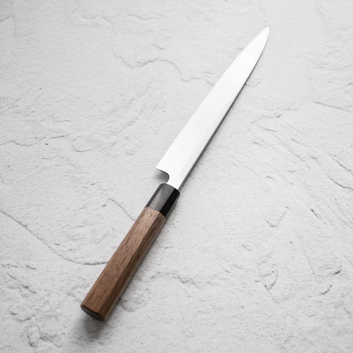 Sakai Kikumori Tomoshibi Yanagiba 240mm - Image 7