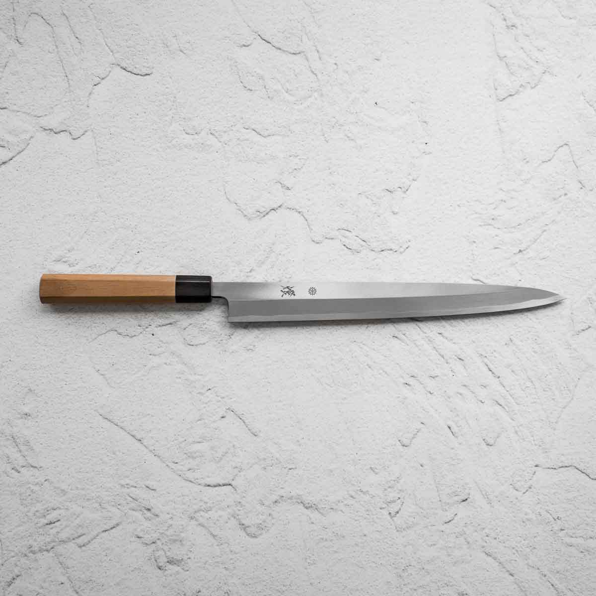 Sakai Kikumori Tomoshibi Yanagiba 300mm - Image 5