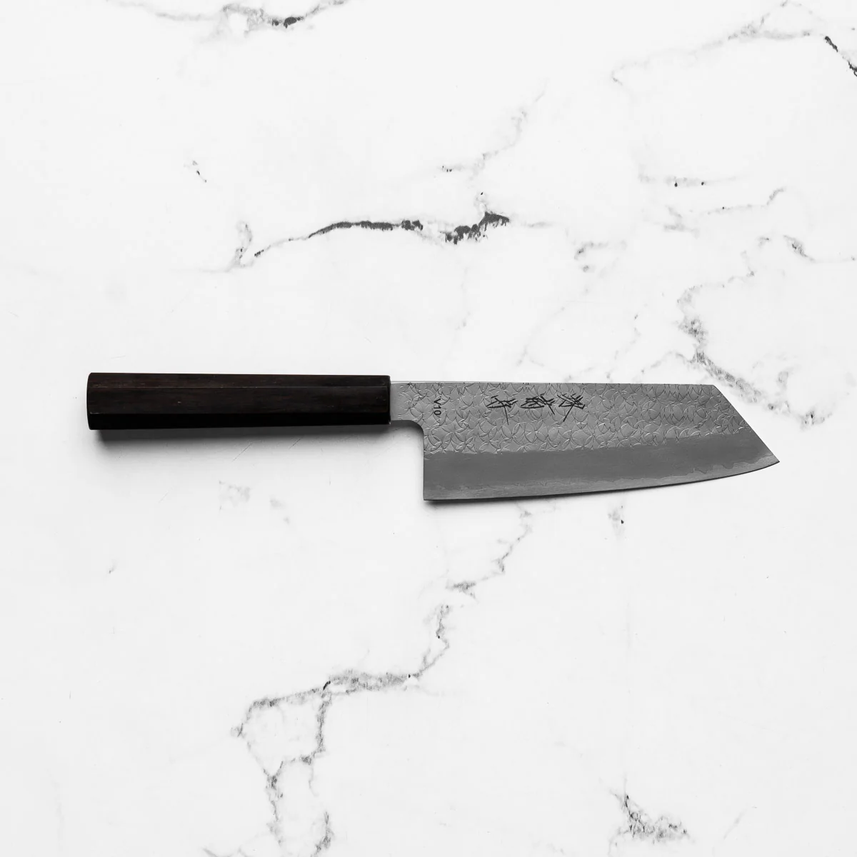 Sakai Kikumori VG10 Bunka 140mm - Ebony - Image 4