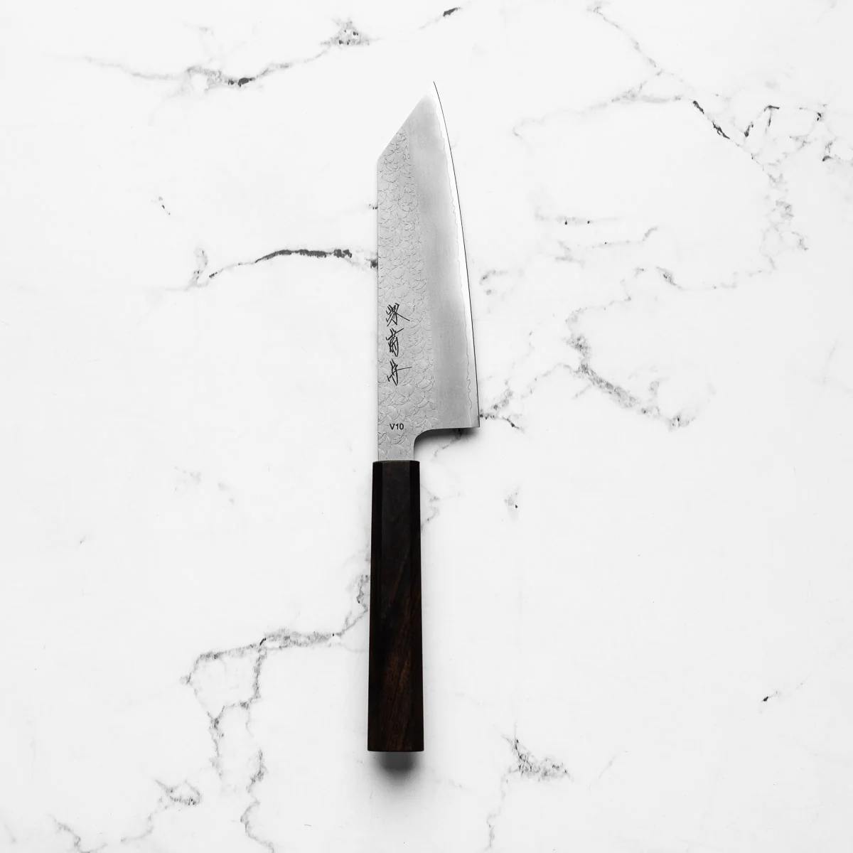 Sakai Kikumori VG10 Bunka 165mm - Ebony - Image 3