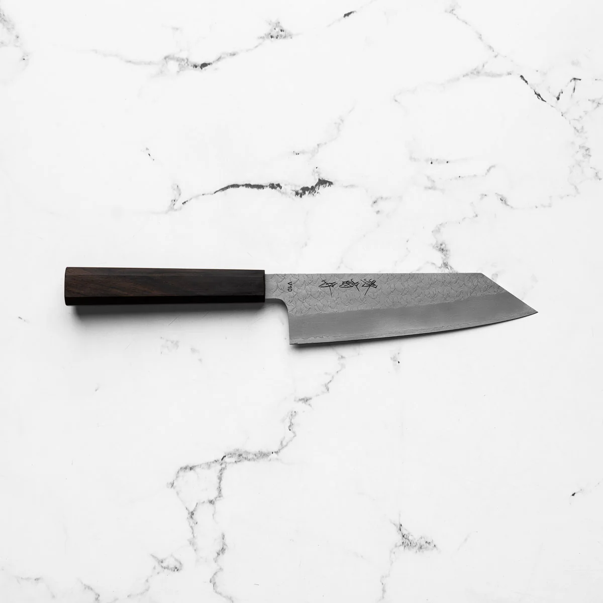 Sakai Kikumori VG10 Bunka 165mm - Ebony - Image 4