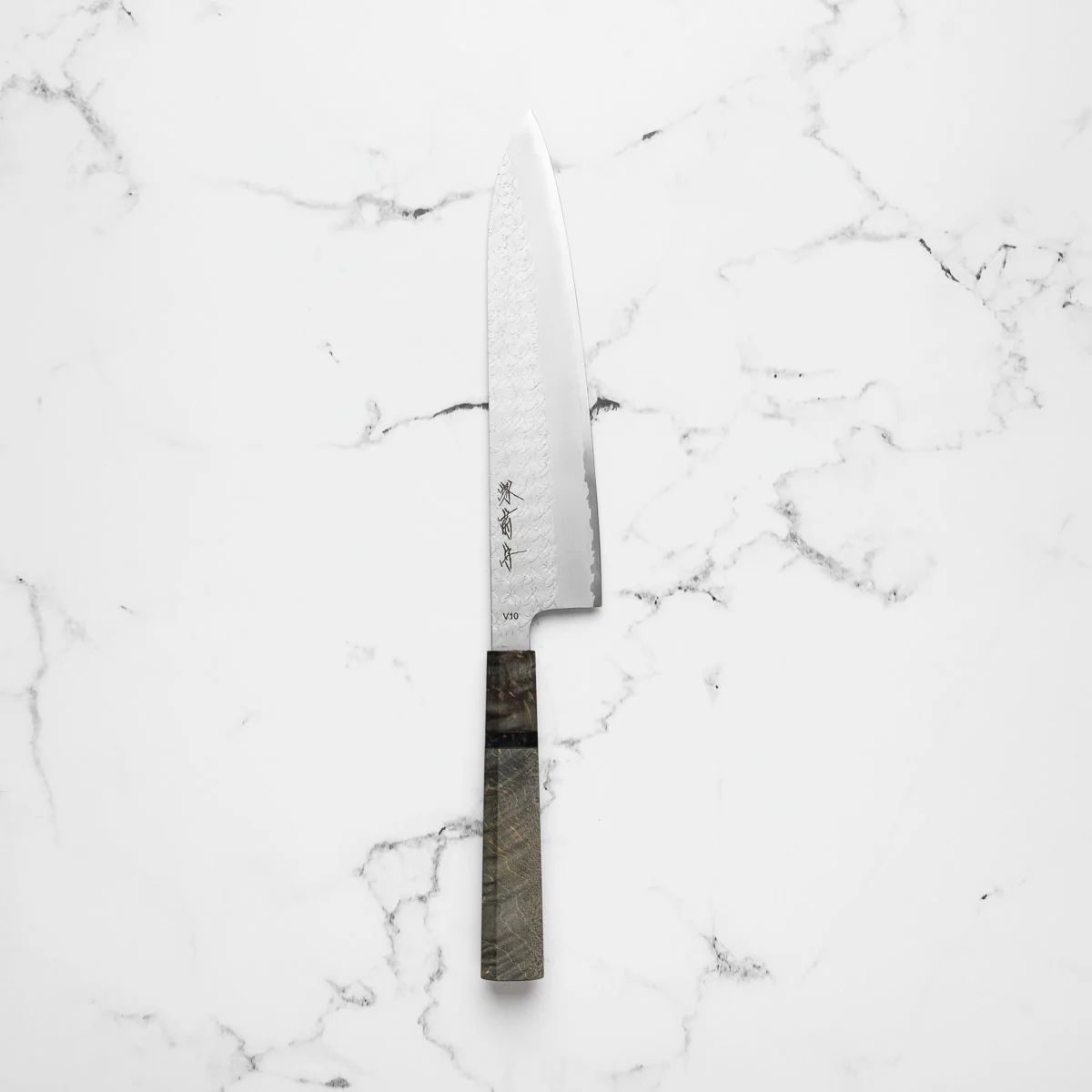 Sakai Kikumori VG10 Gyuto 210mm - Dark Maple - Image 2