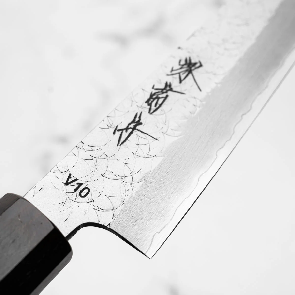 Sakai Kikumori VG10 Petty 135mm - Ebony - Image 5