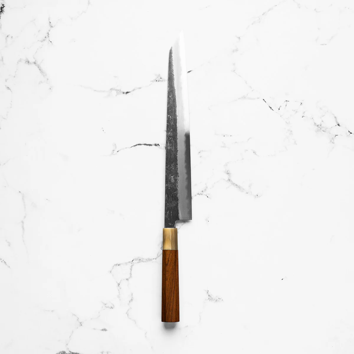 Sakai Kikumori White 2 Kurouchi Kiritsuke Sujihiki 300mm - Quince - Image 3