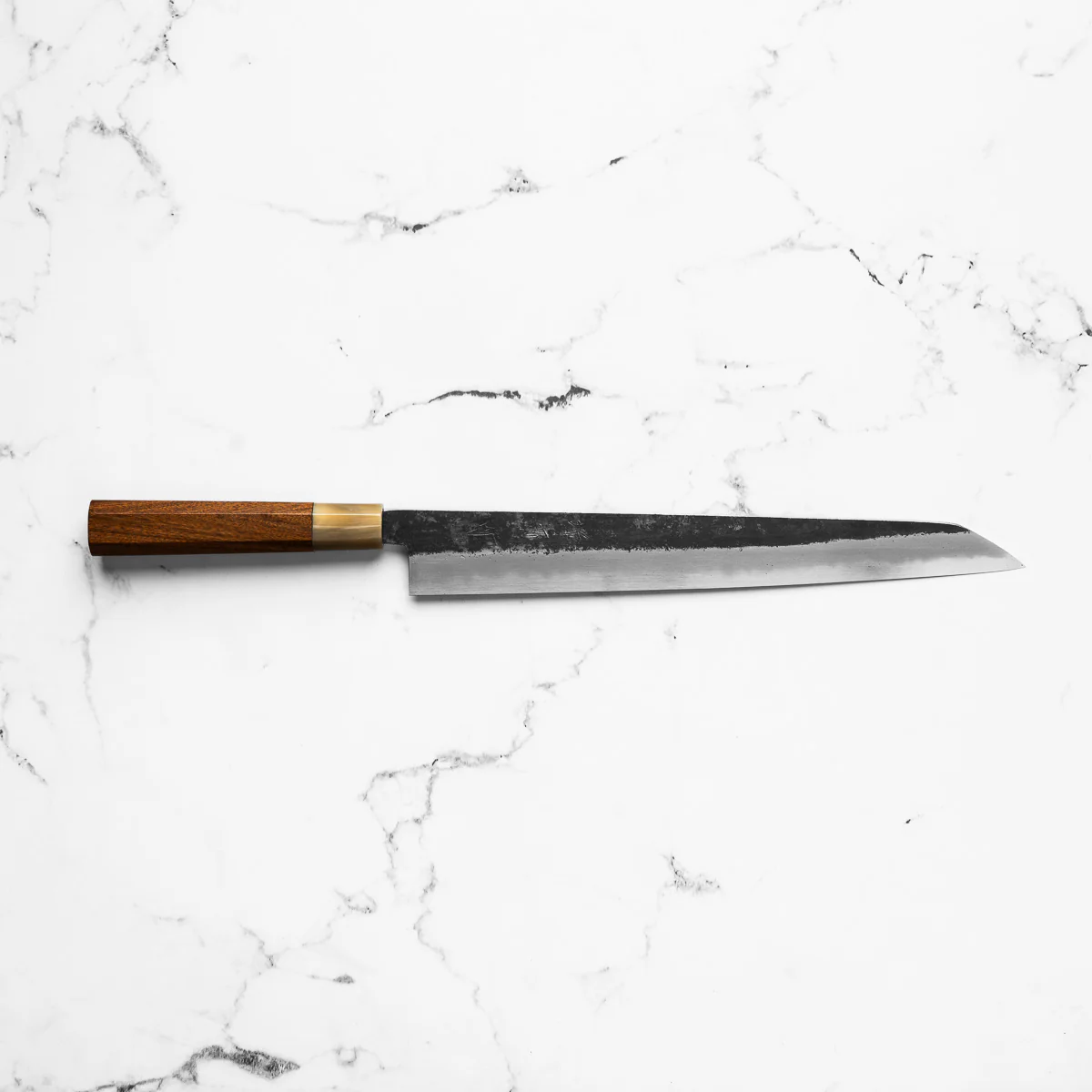 Sakai Kikumori White 2 Kurouchi Kiritsuke Sujihiki 300mm - Quince - Image 4