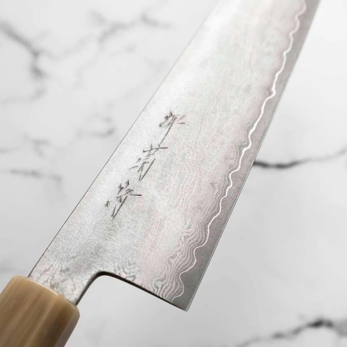 Sakai Kikumori x Nakagwa "Seiun" VG10 Gyuto 240mm - Image 6