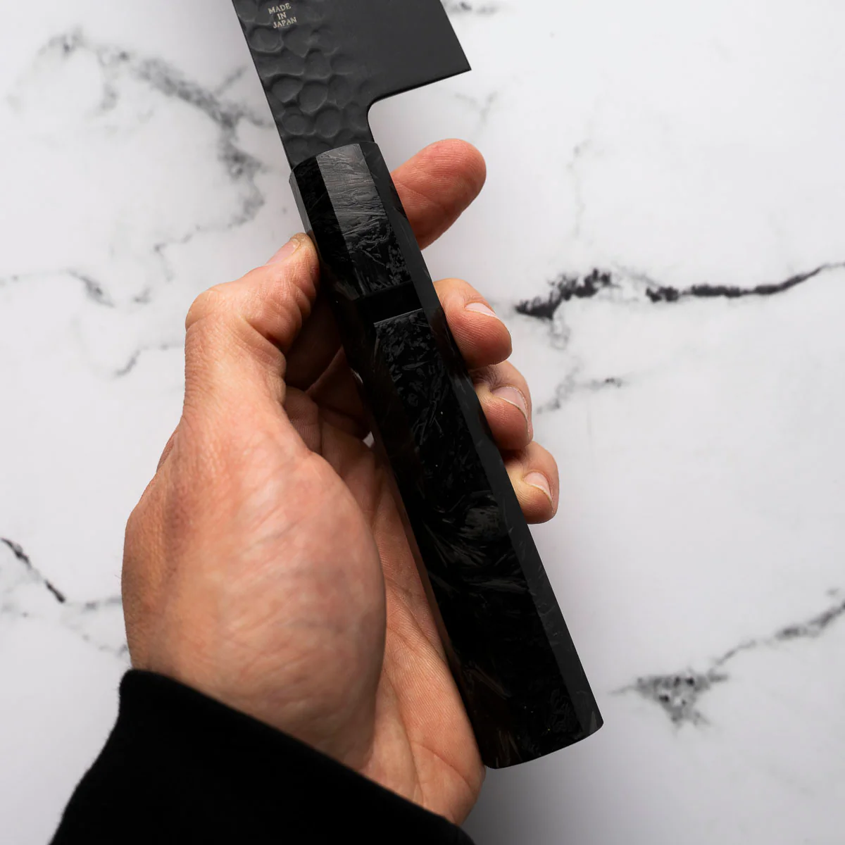 Sakai Takayuki Kurokage VG10 Gyuto 210mm - Dark Carbon Fibre - Image 3